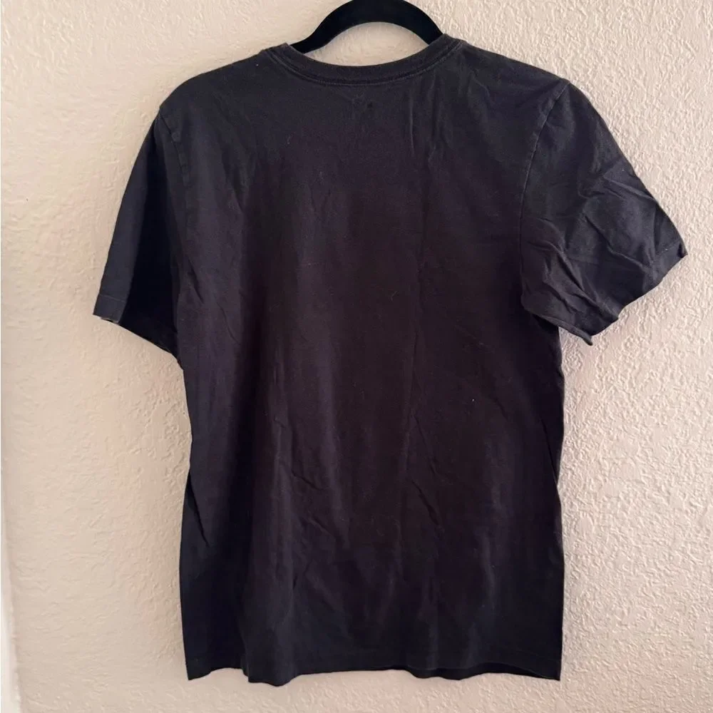 Nike Black T-Shirt with Green Print